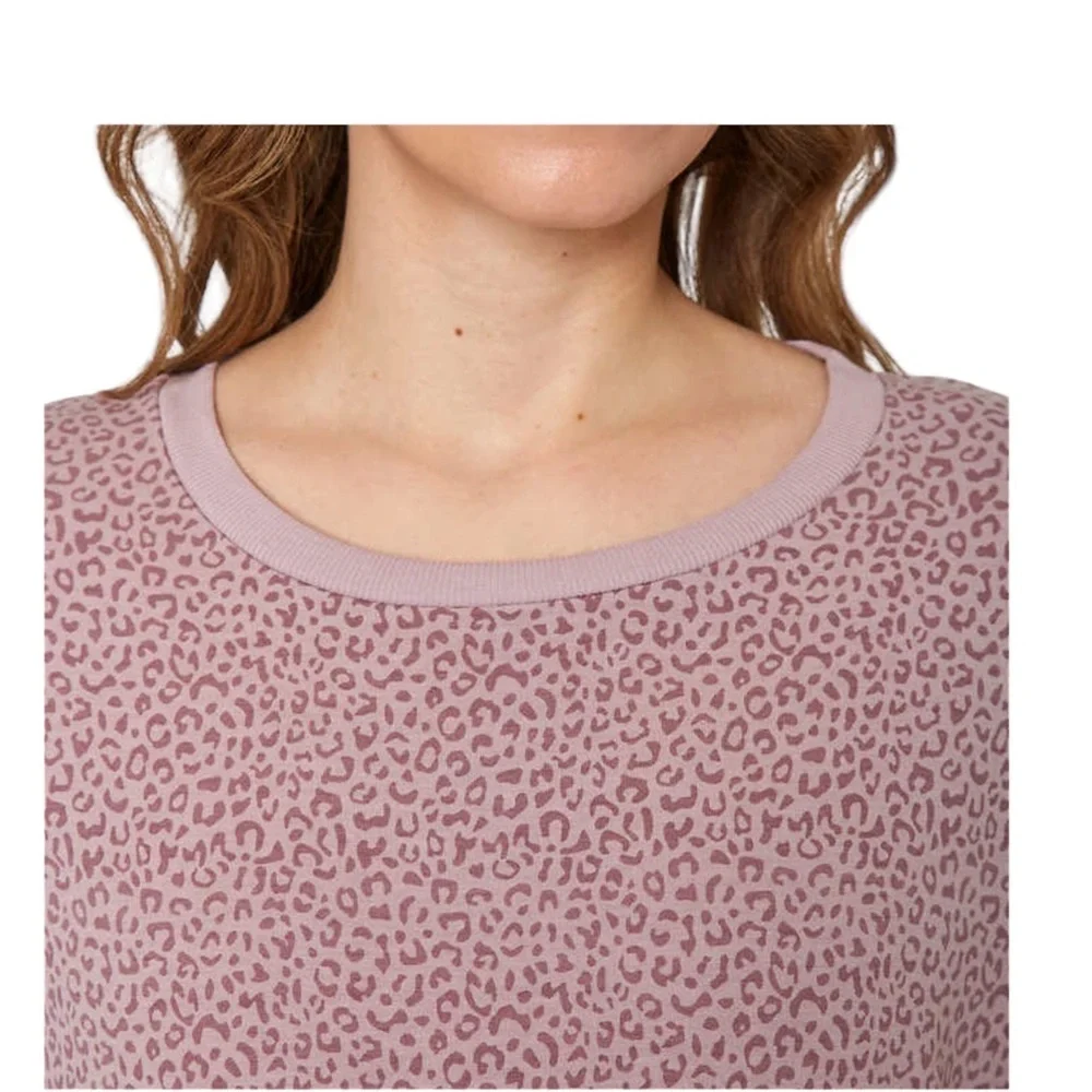 Ladies Mondetta XXL Crewneck Pullover Shirt Active Top Mid Weight Long Sleeve - Picture 4 of 8